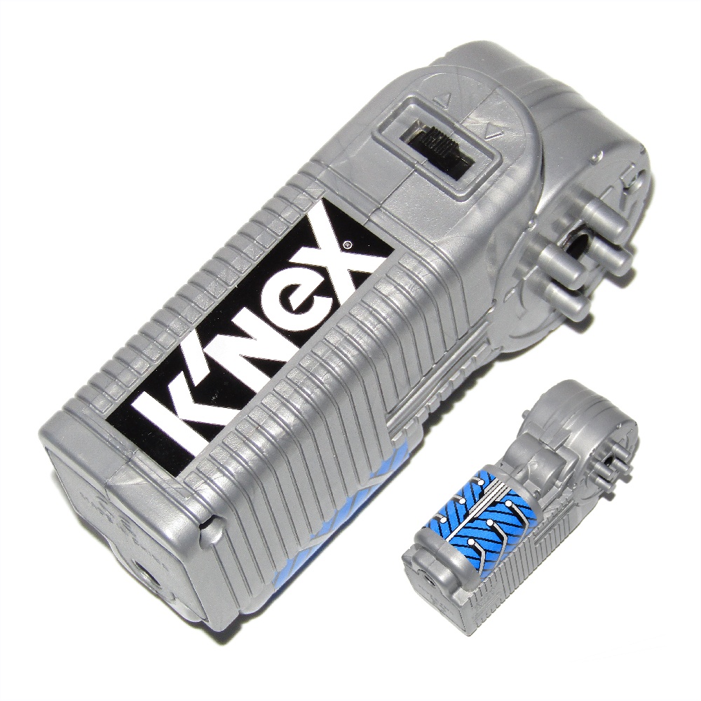 Silver Motor with Blue Sticker