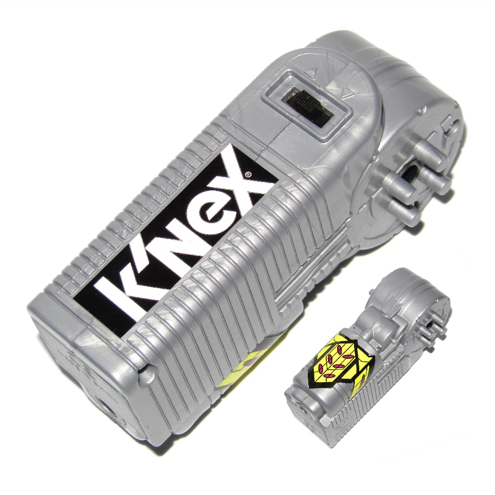 Silver Motor with Yellow Sticker