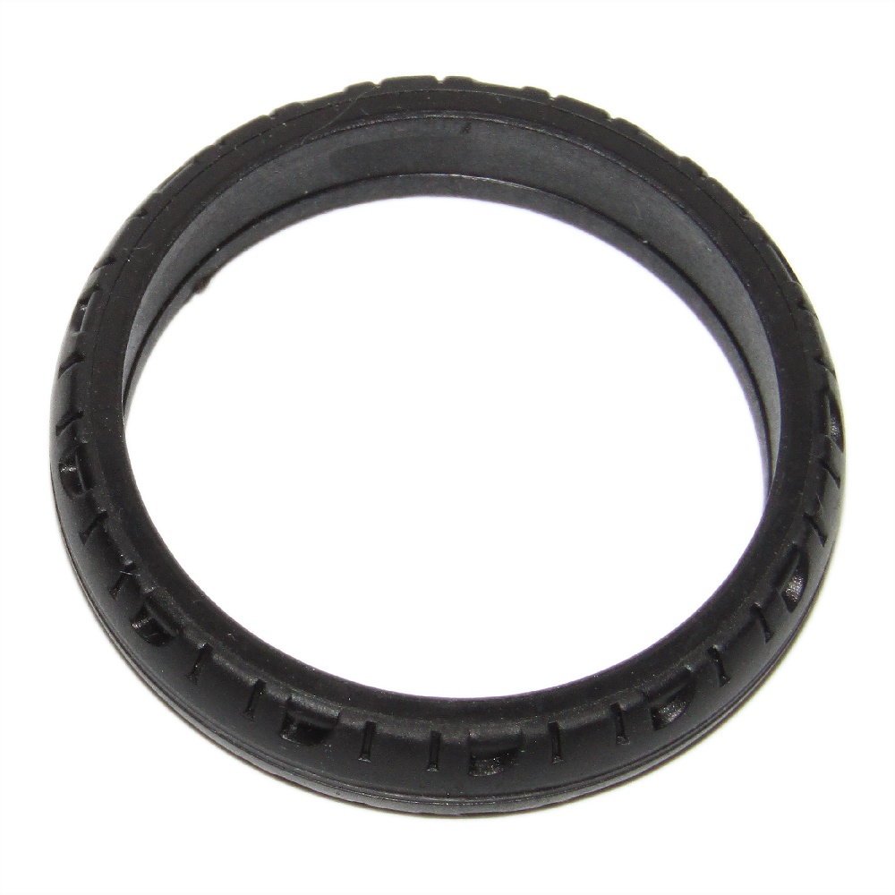 Black Motorcycle Tire Rubber