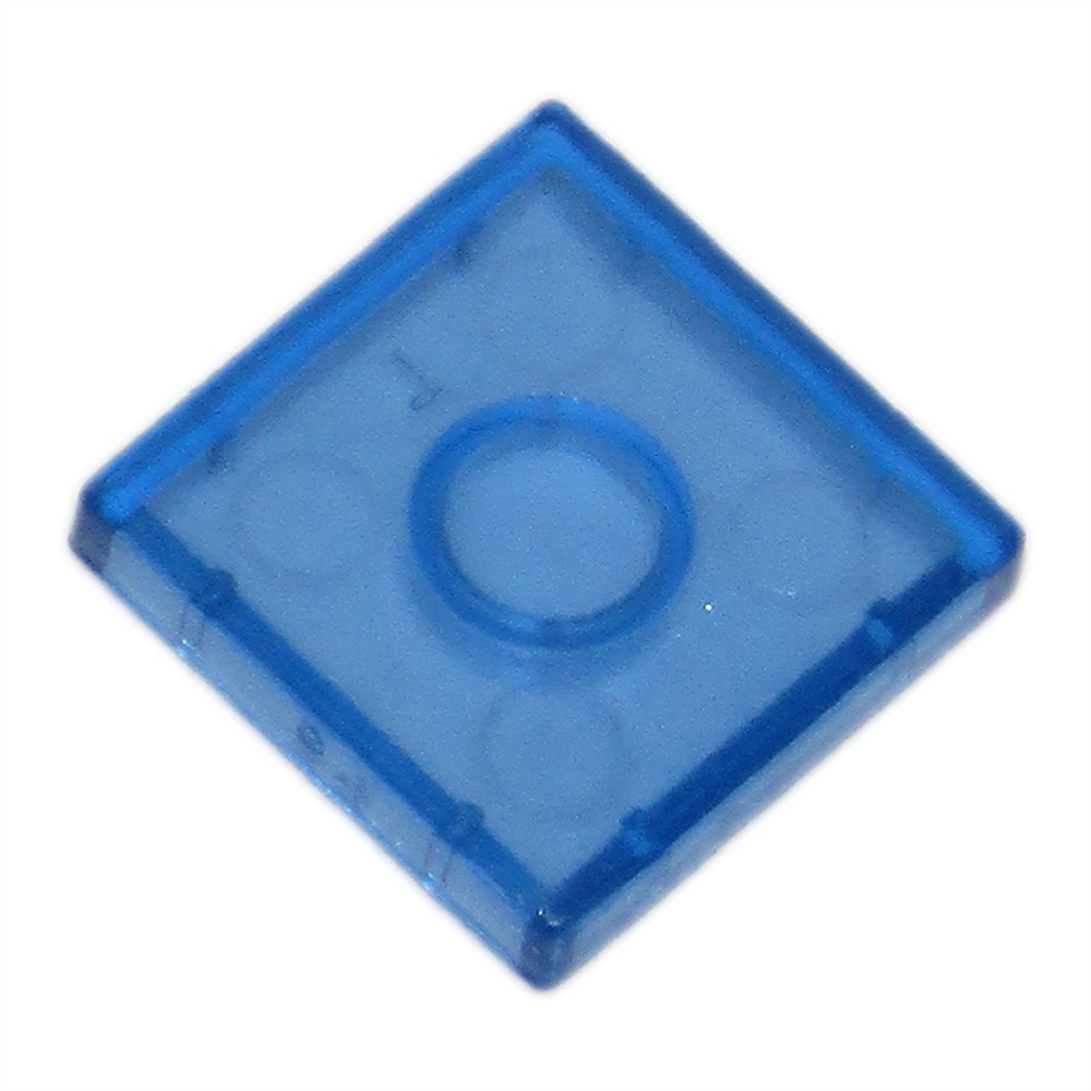 K'NEX Brick - Tile 2x2 Translucent Blue